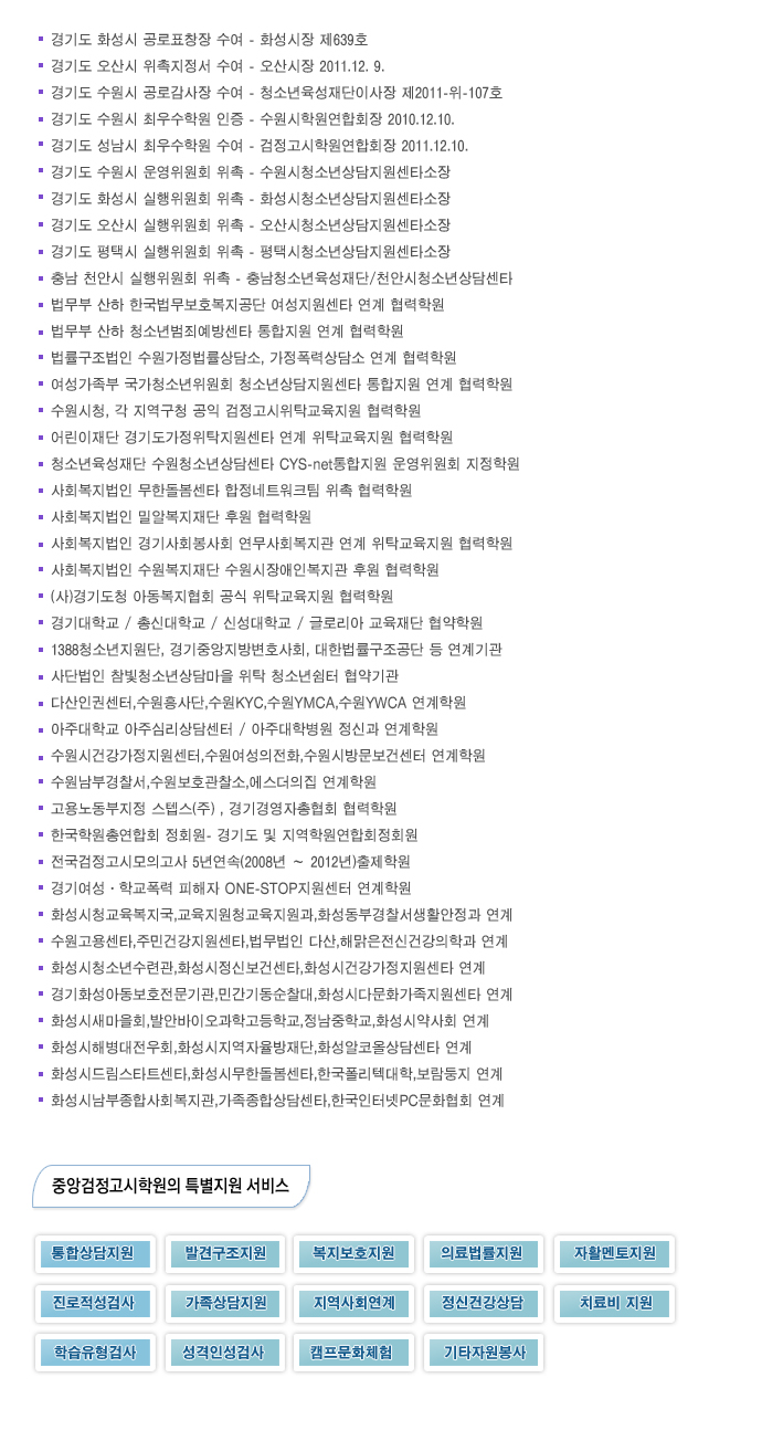 중앙검정고시학원의 공신력